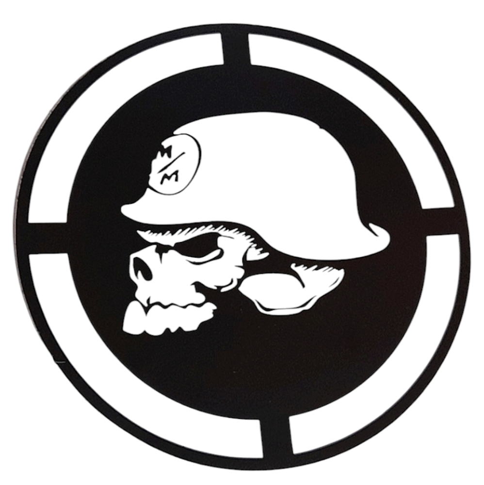 💚 New SCOPE Skull 6" MM Bumper Sticker Vinyl Decal